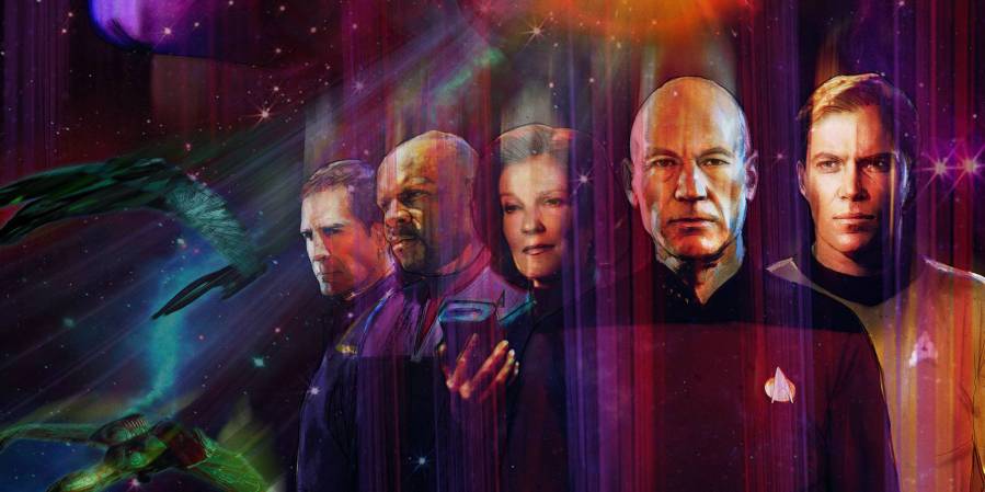 Star Trek Through The Years