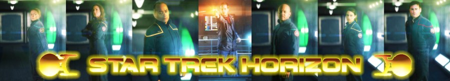 Tommy Kraft and the Crew of Discovery with Title Graphic