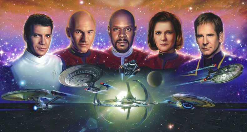 The Captains of Star Trek