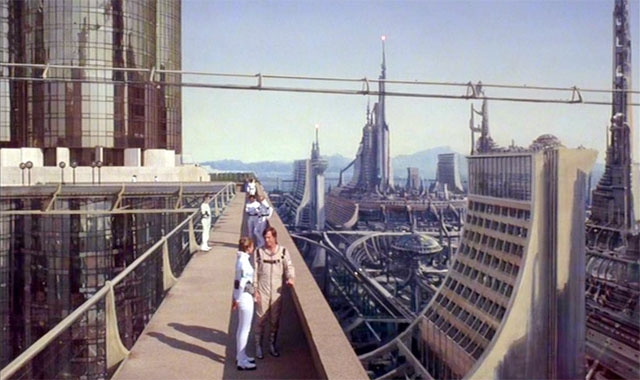 Buck Rogers in the 25th Century Cityscape